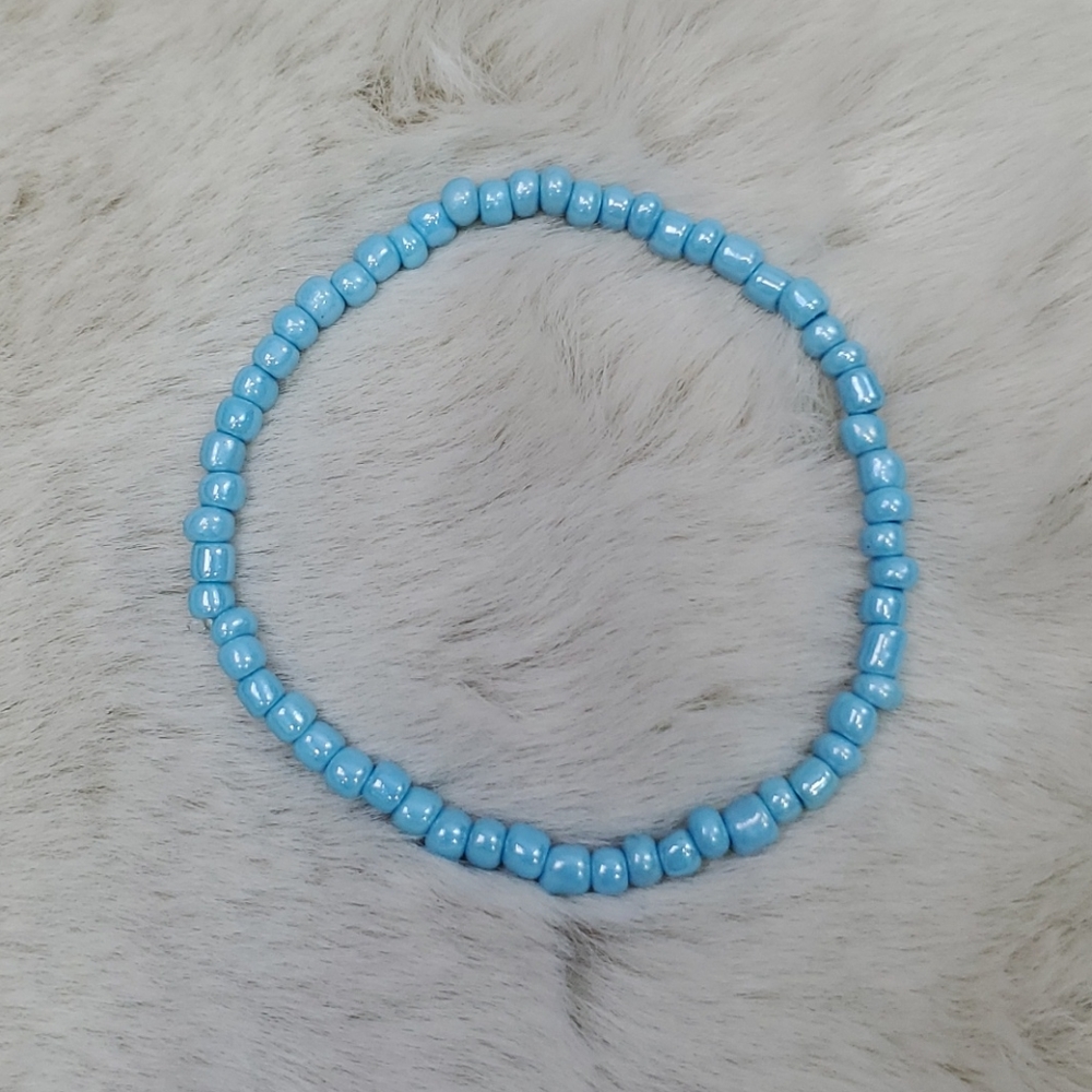 *NEW* Handmade  Stretchy Beaded Bracelet - Picture 3 of 7